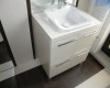 meble łazienkowe szafka pod umywalkę szufladowa biały wysoki połysk