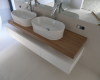 meble łazienkowe szafka pod umywalkę orzech biały