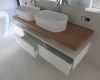 meble łazienkowe szafka pod umywalkę orzech biały