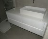 meble łazienkowe mdf biały szafka szufladowa pod umywalkę